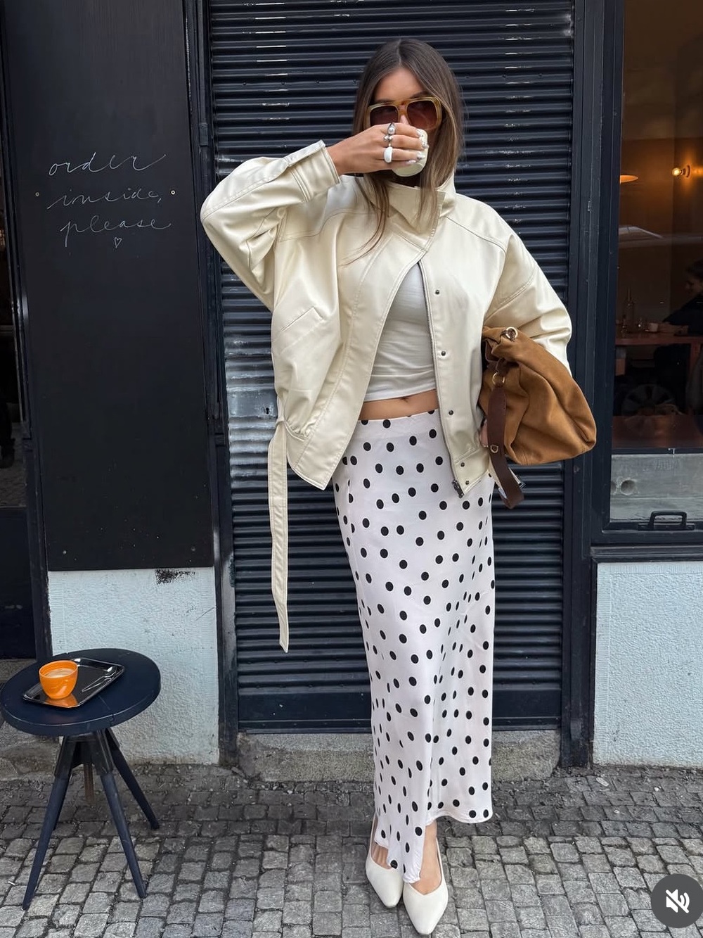 VIRAL FALL🍁NEW ZARA OVERSIZED BOMBER JACKET HIGH NECK S 
🚨FIRM PRICE NO DISCOUNT
